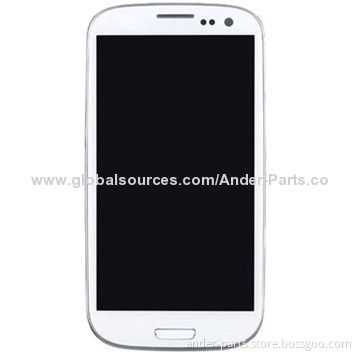 wholesale for Galaxy S3 i747 LCD Digitizer Screen Assembly with Frame, Original Brand New